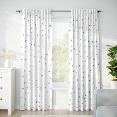 Goldea bavlněný závěs - borůvky 280x150 cm – Hledejceny.cz
