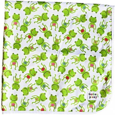 GaGa's pleny podložka ŽABKY 74 x 74 – Sleviste.cz