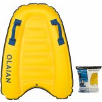 DECATHLON Dětský nafukovací bodyboard žlutý – Zbozi.Blesk.cz