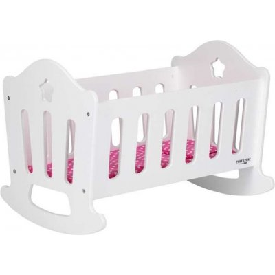 Dřevěná kolébka Bílá – Zboží Dáma