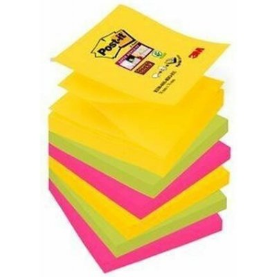 Samolepicí bloček, "Z", Rio, 76x76 mm, 6x90 listů, 3M POSTIT – Hledejceny.cz