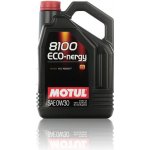 Motul 8100 ECO-NERGY 0W-30 5 l – Zboží Mobilmania