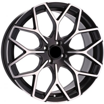 Racing Line B1449 7,5x17 3x112 ET25 matt black polished – Hledejceny.cz