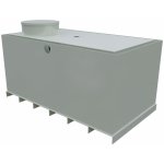 Mravec plast Nádrž na dešťovou vodu dvouplášťová hranatá 2m³ – Hledejceny.cz