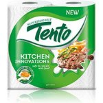 Tento Kitchen Innovations kuchyňské papírové utěrky 3vrstvé 2× 17 m 2 role – Zboží Dáma