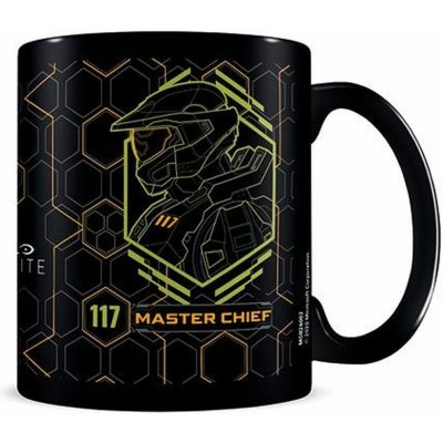 Halo Infinite Master Chief Tech Black Mug 315 ml – Zboží Dáma