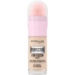 Maybelline Instant Age Rewind Perfector 4-In-1 Glow rozjasňující tekutý make-up s houbičkou 00 Fair 20 ml – Sleviste.cz