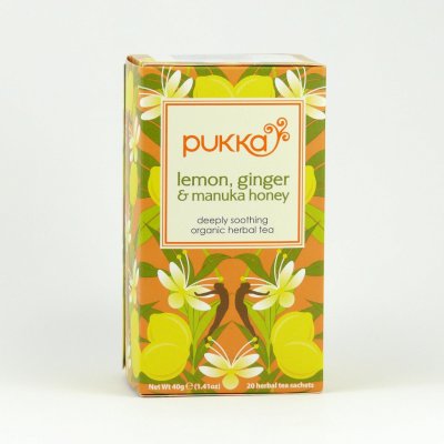 Pukka Čaj ayurvédský Lemon Ginger and Manuka Honey 20 ks – Zbozi.Blesk.cz