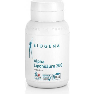 Biogena Kyselina alfa-lipoová 200 mg 60 kapslí – Hledejceny.cz
