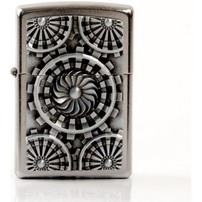 ZIPPO street chrome Plakette cTurbinesc 2005354 – Hledejceny.cz