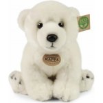 Eco-Friendly Rappa lední medvěd sedící 25 cm – Zboží Dáma