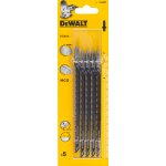 DeWALT DT2164 Pilové plátky pro rychlé, přímé řezy ve dřevě, dřevotřísce, překližce, vrstvených dřevotřískách a plastech do tloušťky 60 mm, 100 mm, 5 ks (T101D) – Hledejceny.cz