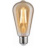 Paulmann 1879 Filament 230V 3-krokové-stmívatelné LED žárovka Rustika E27 3 Step Dim 6W 1800K stmívatelné zlatá – Zboží Mobilmania