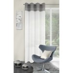 HOTOVÝ ZÁVĚS NIA 140X250 CM BÍLA – Hledejceny.cz