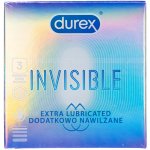 DUREX Invisible Extra Lubricated 3ks