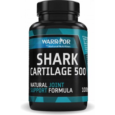 Warrior Shark Cartilage 500 žraločí chrupavka 100 tablet – Zbozi.Blesk.cz