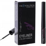 FacEvolution Hairplus Eyeliner vyživující tekuté oční linky Hnědá 4,5 ml – Zboží Dáma