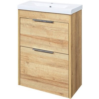 Mereo Vigo CN320 s keramickým umyvadlem 51 cm dub Riviera – Hledejceny.cz