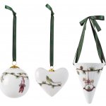 Vánoční ozdoby Hammershoi Christmas set 3 ks Kähler – Hledejceny.cz