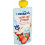 Hamánek kapsička Jahoda jablko s tvarohem 100 g – Sleviste.cz