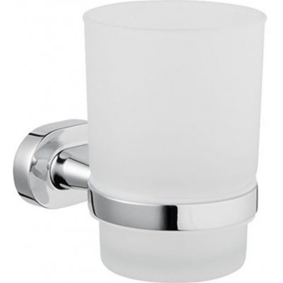 BISK Sklenička GO chrom/sklo – Zboží Dáma