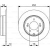 Brzdový kotouč BOSCH Brzdový kotouč 0986479A45