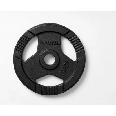 StrongGear Litinové Tri-Grip kotouče s otvorem 30 mm 10 kg