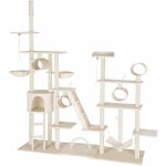 Tectake kočičí škrabadlo snooky 261 cm – Zboží Dáma