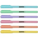 Kores K0 Pen pastel soft povrch trojhranné 1 mm