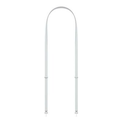 Apple Crossbody popruh světle šedý – Zboží Živě