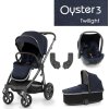 Kočárek BabyStyle Oyster3 set 4 v 1 Twilight 2023