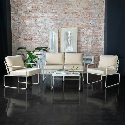Patio Zahradní sedací souprava Nefryt Ecru 463986 – Hledejceny.cz