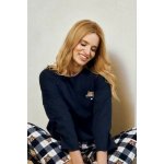 Taro dámské ASTRID 3441 tmavě modrá FLANEL – Sleviste.cz