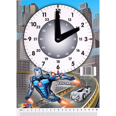 Školní hodiny Roboman – Sleviste.cz