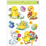 Velká okenní fólie velikonoční 30 x 42 cm – Hledejceny.cz