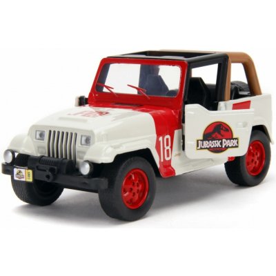 JADA TOYS Jurassic Park Jeep Wrangler model auta 1:32 – Zboží Dáma