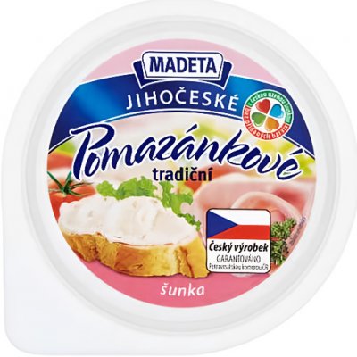Madeta Jihočeské tradiční Pomazánkové šunka 6 x 150 g – Zboží Dáma