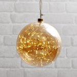 Star Trading Koule Glow zlatá 20 cm x 21 cm – Hledejceny.cz