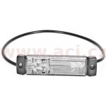 ACI Poziční světlo bílé s 50 cm kabelem 12/24 V (3 LED diody) TRUCK L=P – Hledejceny.cz