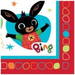 Amscan papírové ubrousky Bing 16ks 33x33cm – Zboží Dáma