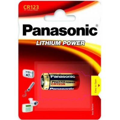 Panasonic Lithium CR123A 1 ks BK-CR123A-1B