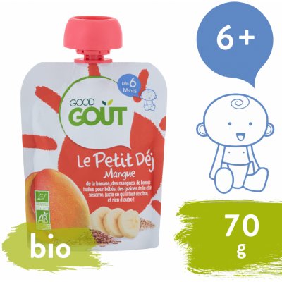 Good Gout BIO kapsička Mangová snídaně 70 g – Zboží Dáma