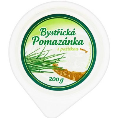 Bystřická pomazánka s pažitkou 200g – Zboží Dáma