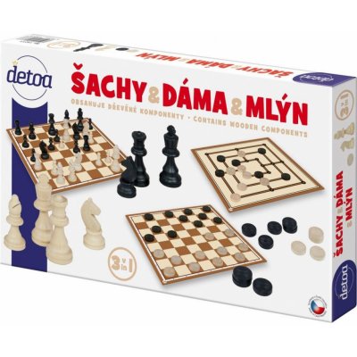 Detoa Šachy a dáma – Zboží Dáma