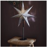 Markslöjd Hvězda GLITTER E14 6 W stříbrná 65 x 45 x 16 cm – Hledejceny.cz