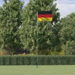 zahrada-XL Vlajka Německa a stožár 5,55 m hliník – Hledejceny.cz