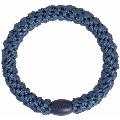 KKNEKKI Gumička do vlasů Kknekki Indigo, modrá barva, textil – Sleviste.cz