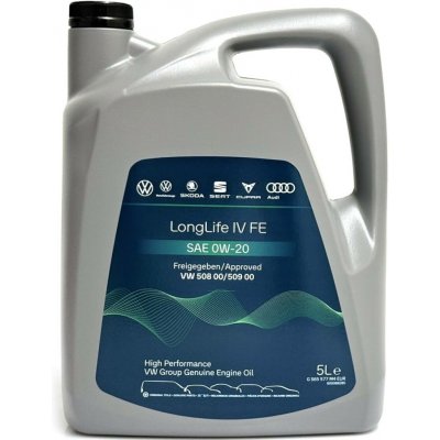VAG GS65577M4 LongLife IV 0W-20 5 l – Hledejceny.cz