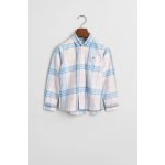 Gant Checked Oxford Bd Ls Shirt light pink – Zboží Dáma