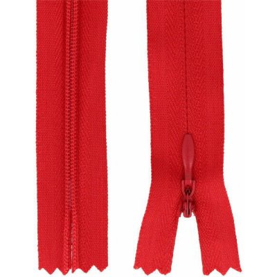 Zip spirálový skrytý 3 mm, 30 cm, nedělitelný, jezdec dekorativní - 148 – Hledejceny.cz